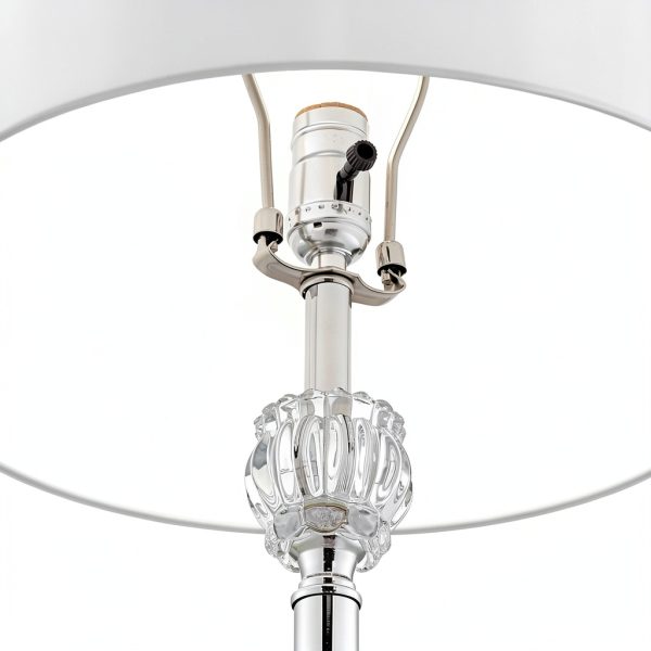Pacific Coast Lighting Romley Traditional Lamps Set Chrome-3