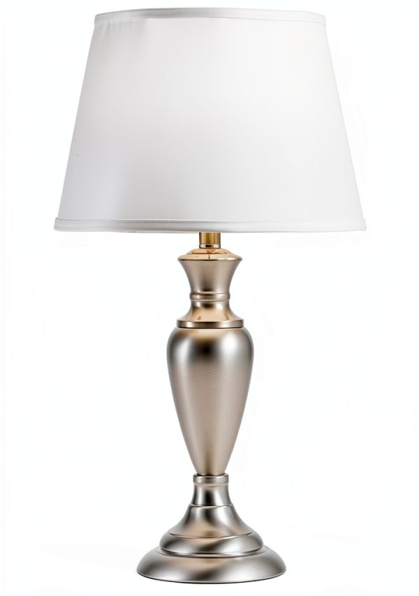 Catalina Lighting Brushed Nickel Lamp Set 3 Piece Indoor-7