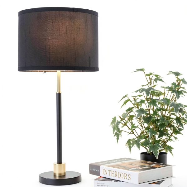 SYLW Floor and Table Lamp Set Modern Fabric Shade UL-6