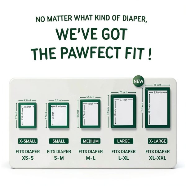 PAWPANG Dog Diaper Liners Leak-Free Absorbent Pet Protection-7