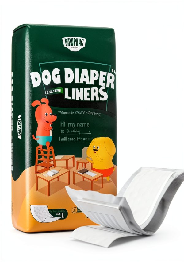PAWPANG Dog Diaper Liners Leak-Free Absorbent Pet Protection-0