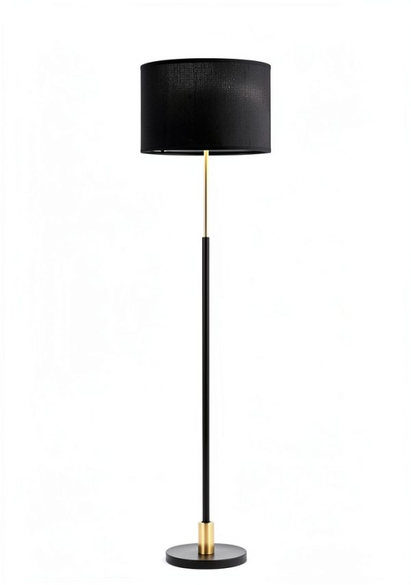 SYLW Floor and Table Lamp Set Modern Fabric Shade UL-3