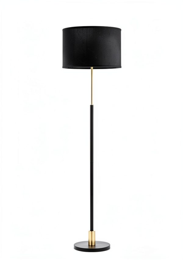 SYLW Floor and Table Lamp Set Modern Fabric Shade UL-2