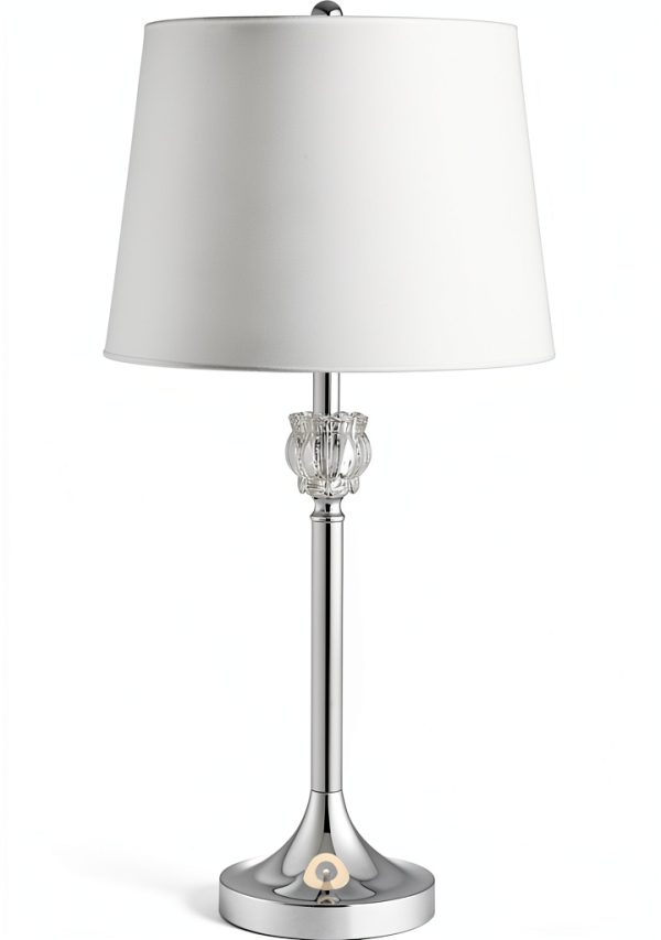 Pacific Coast Lighting Romley Traditional Lamps Set Chrome-4