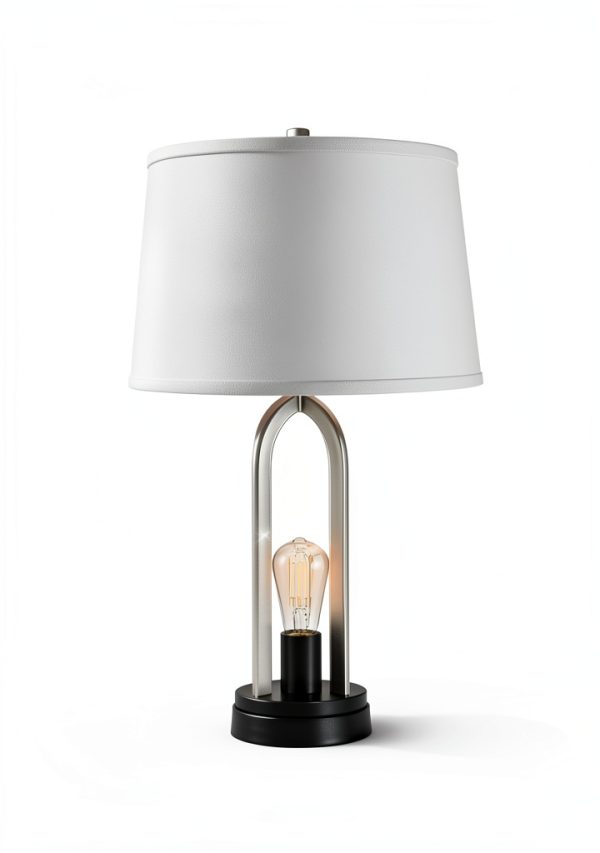 360 Lighting USB Lamps Set Modern Luxe Brushed Nickel-3