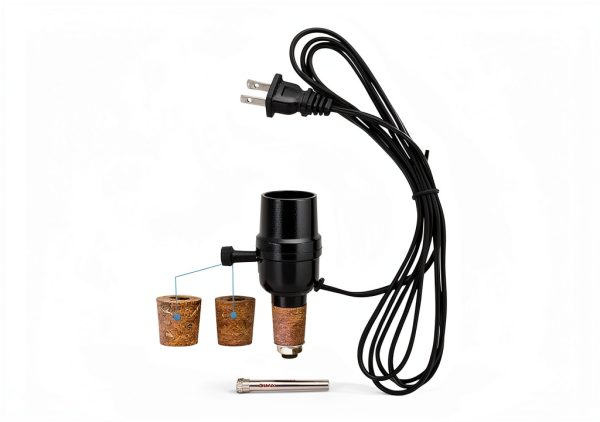 Vino Light Bottle Lamp Kit Easy Assembly 3 Corks-1