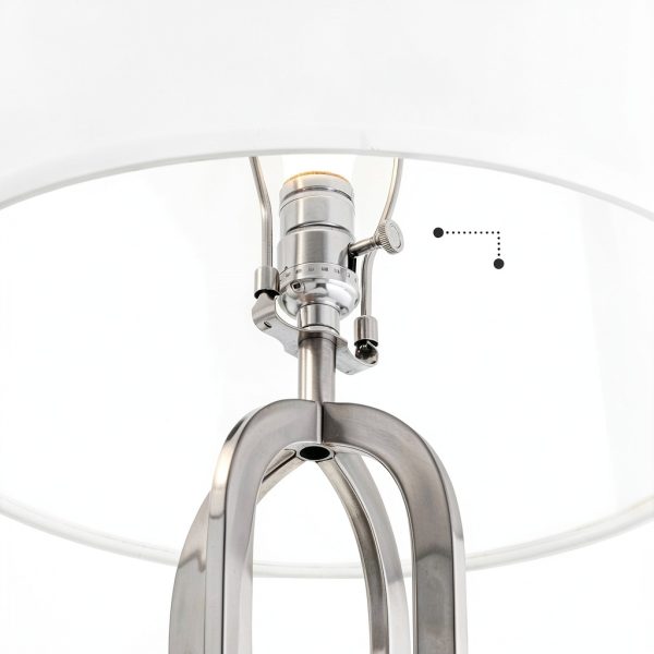 360 Lighting USB Lamps Set Modern Luxe Brushed Nickel-5