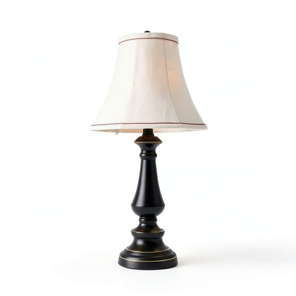 Smeike Art Deco Floor Table Lamp Set Black Retro Design-8