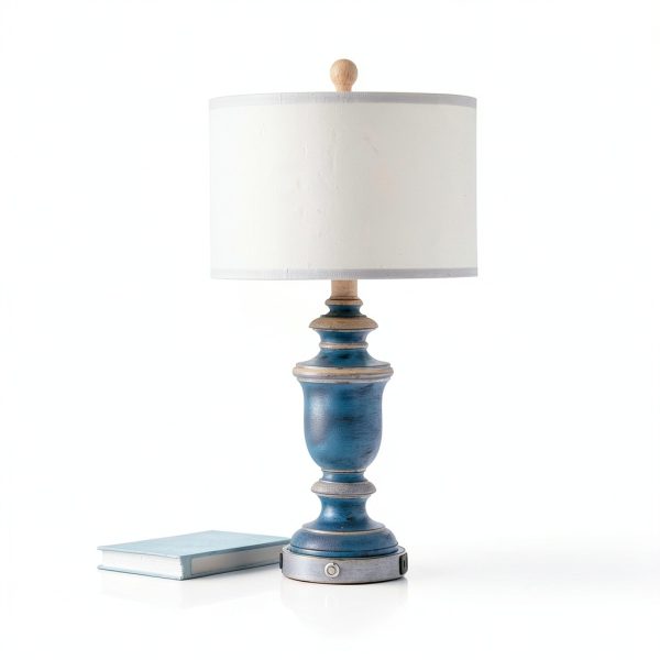 Kyrid Table Lamp Touch Control USB Outlet LED Bulbs-3