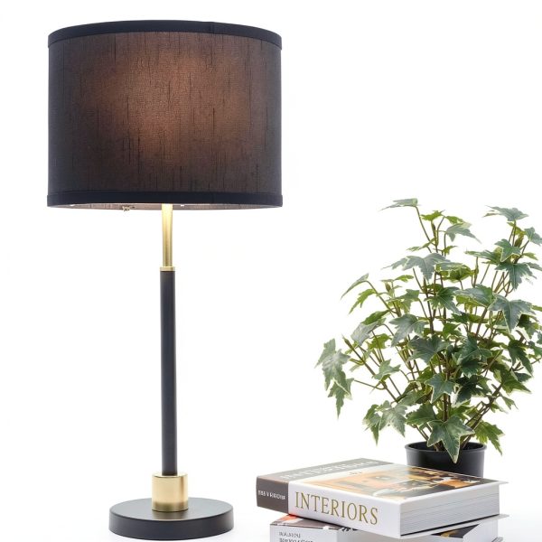 SYLW Floor and Table Lamp Set Modern Fabric Shade UL-7