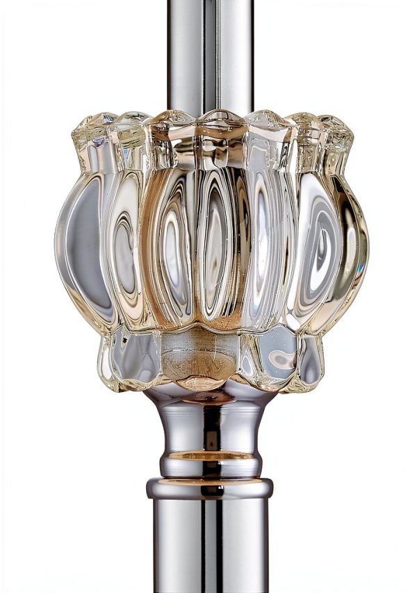 Pacific Coast Lighting Romley Traditional Lamps Set Chrome-1