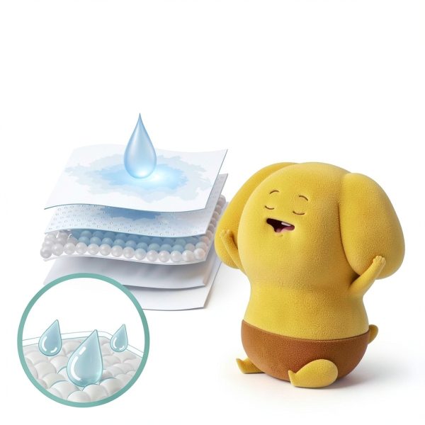PAWPANG Dog Diaper Liners Leak-Free Absorbent Pet Protection-2