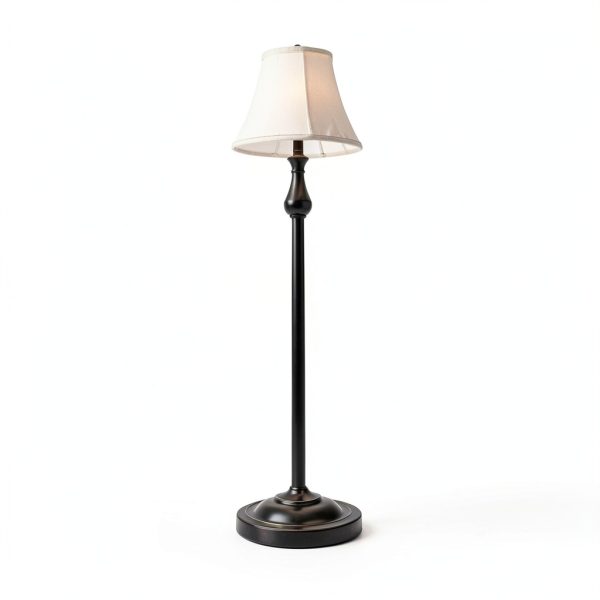 Smeike Art Deco Floor Table Lamp Set Black Retro Design-6