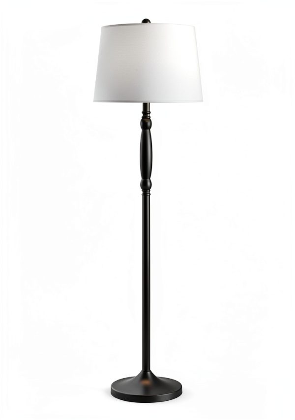 4ModernHome Lamp Set Black White Linen Living Room Bedroom-7