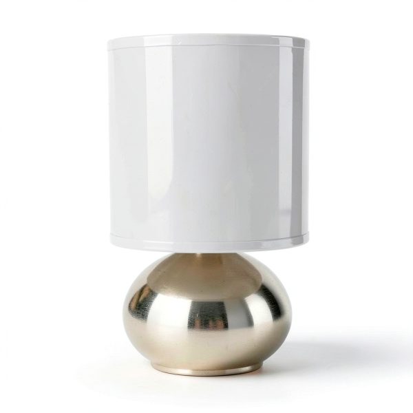 Catalina Lighting Antique Brass Touch Table Lamps Set-6