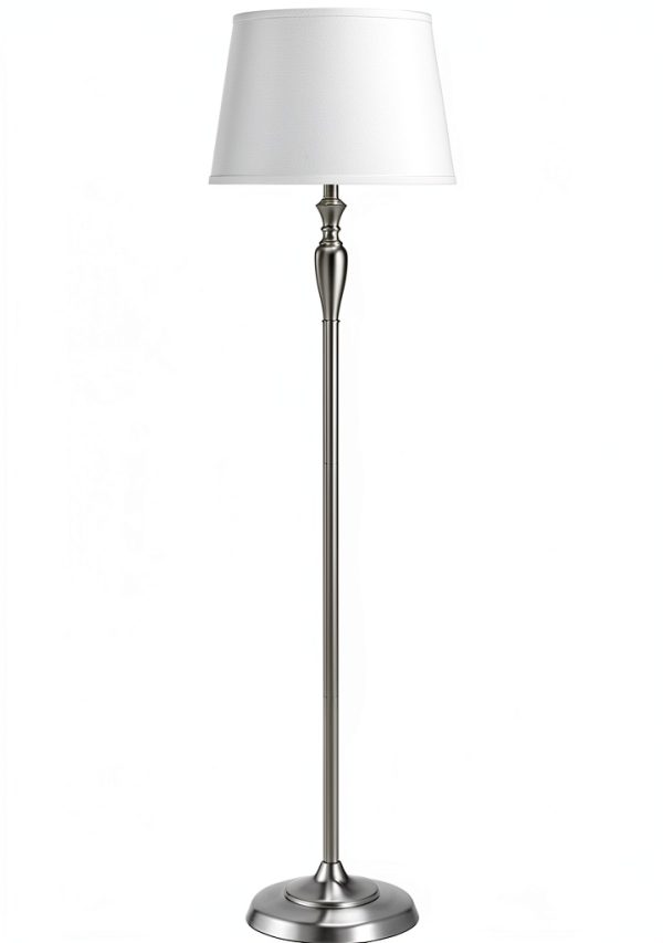 Catalina Lighting Brushed Nickel Lamp Set 3 Piece Indoor-1