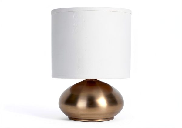 Catalina Lighting Antique Brass Touch Table Lamps Set-0