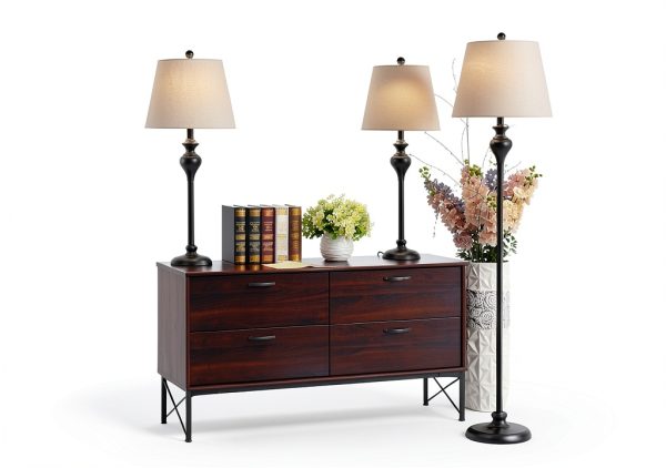 Kenroy Home Charlotte 3 Lamp Set Oil Rubbed Bronze Floor-3