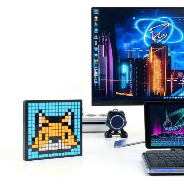 DIYOYOTM LED Pixel Display Neon Art Screen Gaming Decor-6