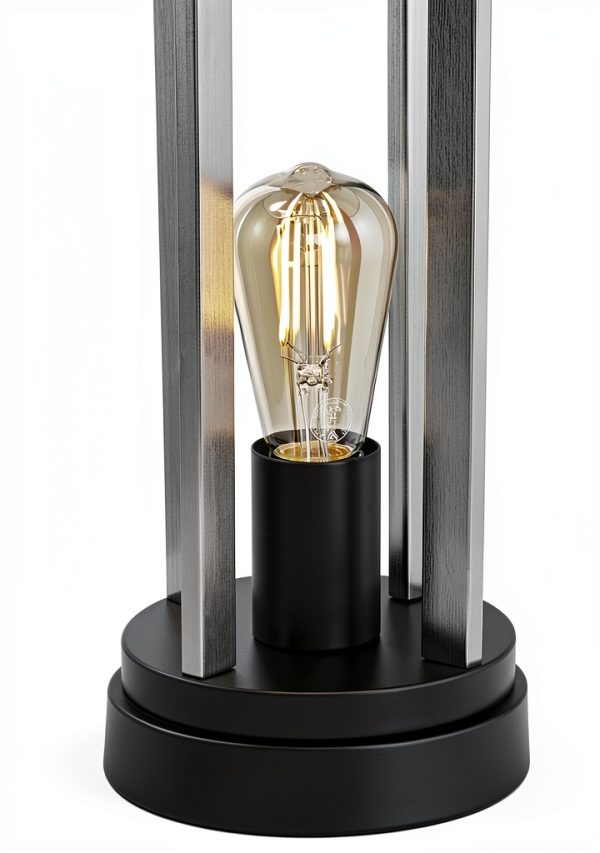 360 Lighting USB Lamps Set Modern Luxe Brushed Nickel-6