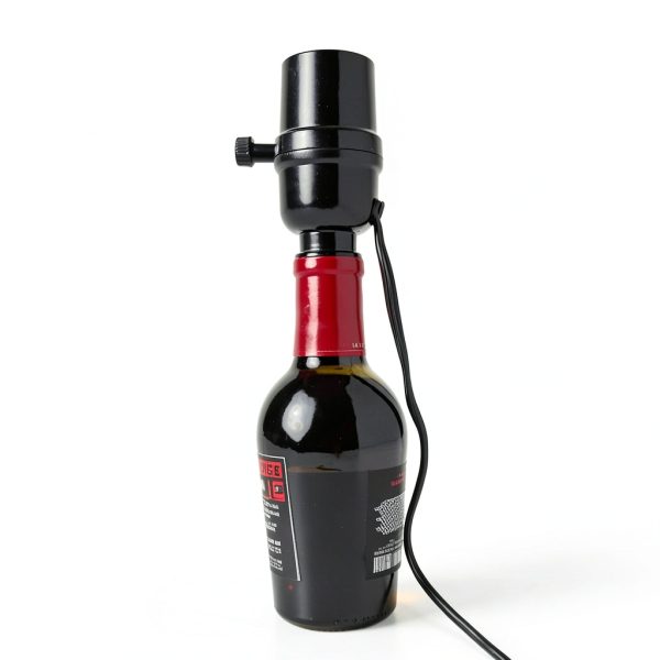 Vino Light Bottle Lamp Kit Easy Assembly 3 Corks-3