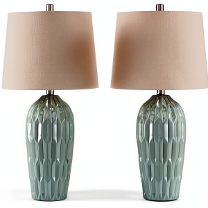 Signature Design by Ashley Ceramic Table Lamp Set-0