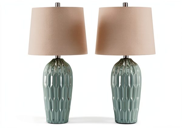 Signature Design by Ashley Ceramic Table Lamp Set-0