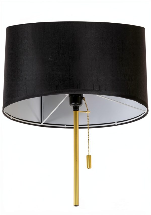 SYLW Floor and Table Lamp Set Modern Fabric Shade UL-8