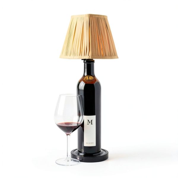Lpraer DIY Wine Bottle Lamp Kit Retro LED Flame Bulbs-5