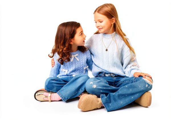 Girls Denim Jeans Peak Wash Hearts by The Children’s Place Fit 3T-5T-5