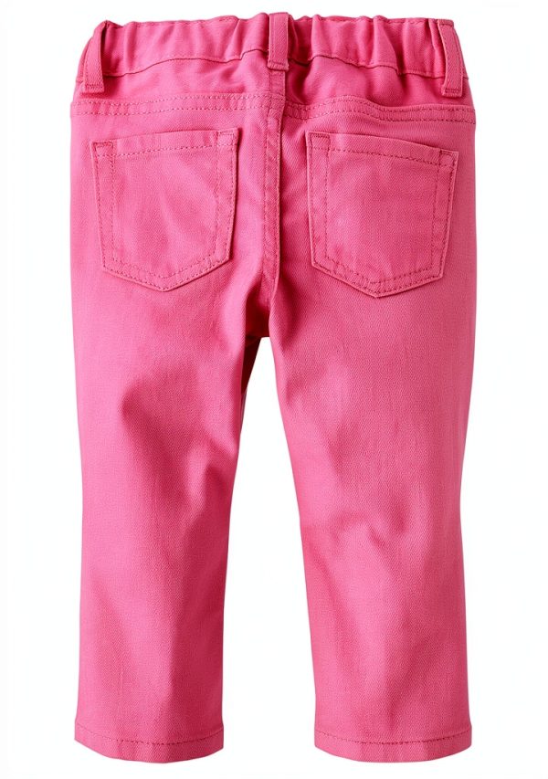 Girls Straight Jeans French Rose The Children Place Slim Fit Cotton-1
