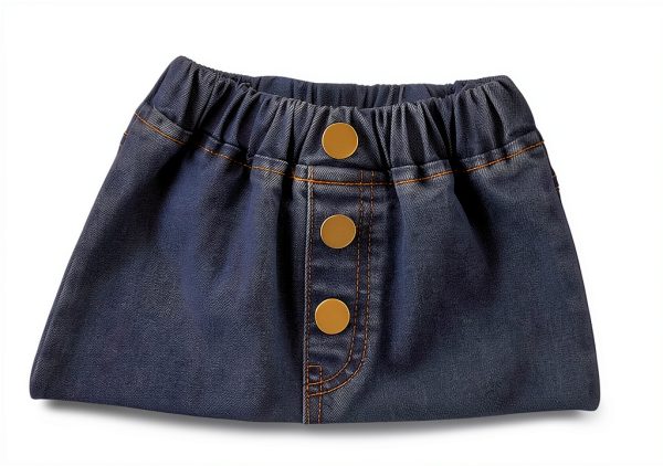 Kids' Bell Bottom Jeans Dark Blue Toddler Girl Denim Pants 2-7 Years-4