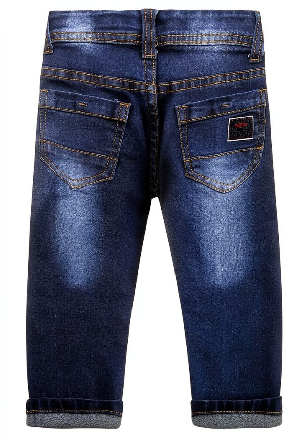 KidStyle Girls Ripped Denim Jeans Stone Wash BlackBlue 2-3T-4-5T-1