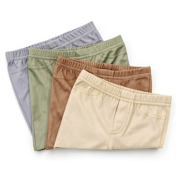 PeanutShell Baby Jeggings 4‑Pack Unisex Leggings Multi‑Color-4