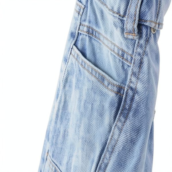 KIDSCOOL SPACE Girls Jeans, 12M-14T Wide-Leg Palazzo Denim Pants-3