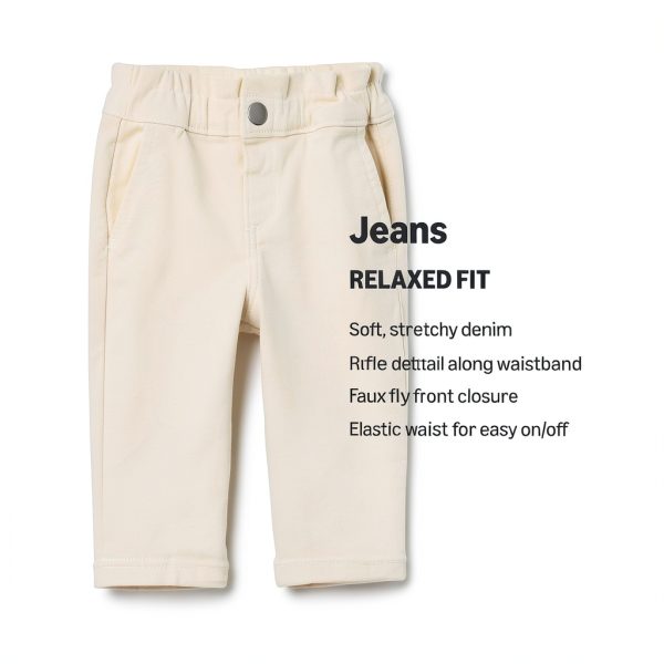 Amazon Essentials Sofia Grainge Girls' Jeans with Ruffle Waist Fit-1