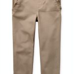 Girls Slim Uniform Pant Jeans Children Place Fit Style-0