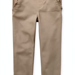 Girls Slim Uniform Pant Jeans Children Place Fit Style-0
